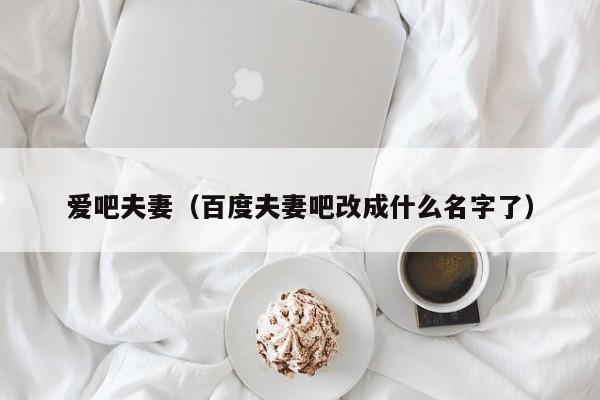 爱吧夫妻(百度夫妻吧改成什么名字了)