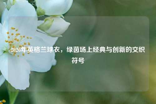 2026年英格兰球衣，绿茵场上经典与创新的交织符号