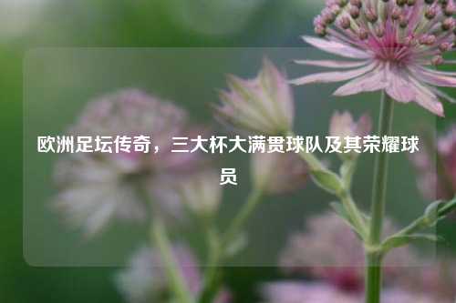 欧洲足坛传奇，三大杯大满贯球队及其荣耀球员